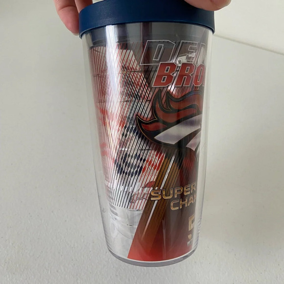 NWOT | Tervis Denver Broncos Super Bowl 50 champions 16 oz cup - Picture 4 of 7